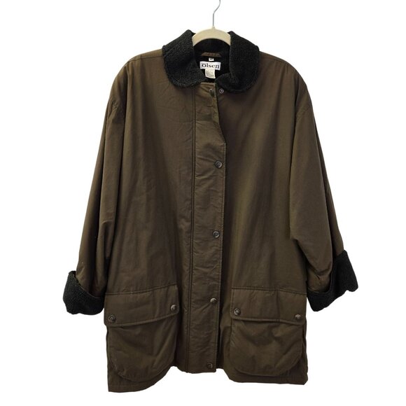 NWT Olsen Sherpa Fleece Lined Utility Barn Jacket Size 42/US XL/2XL - Picture 1 of 8